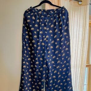 Forever 21 Silk Elephant Pants
